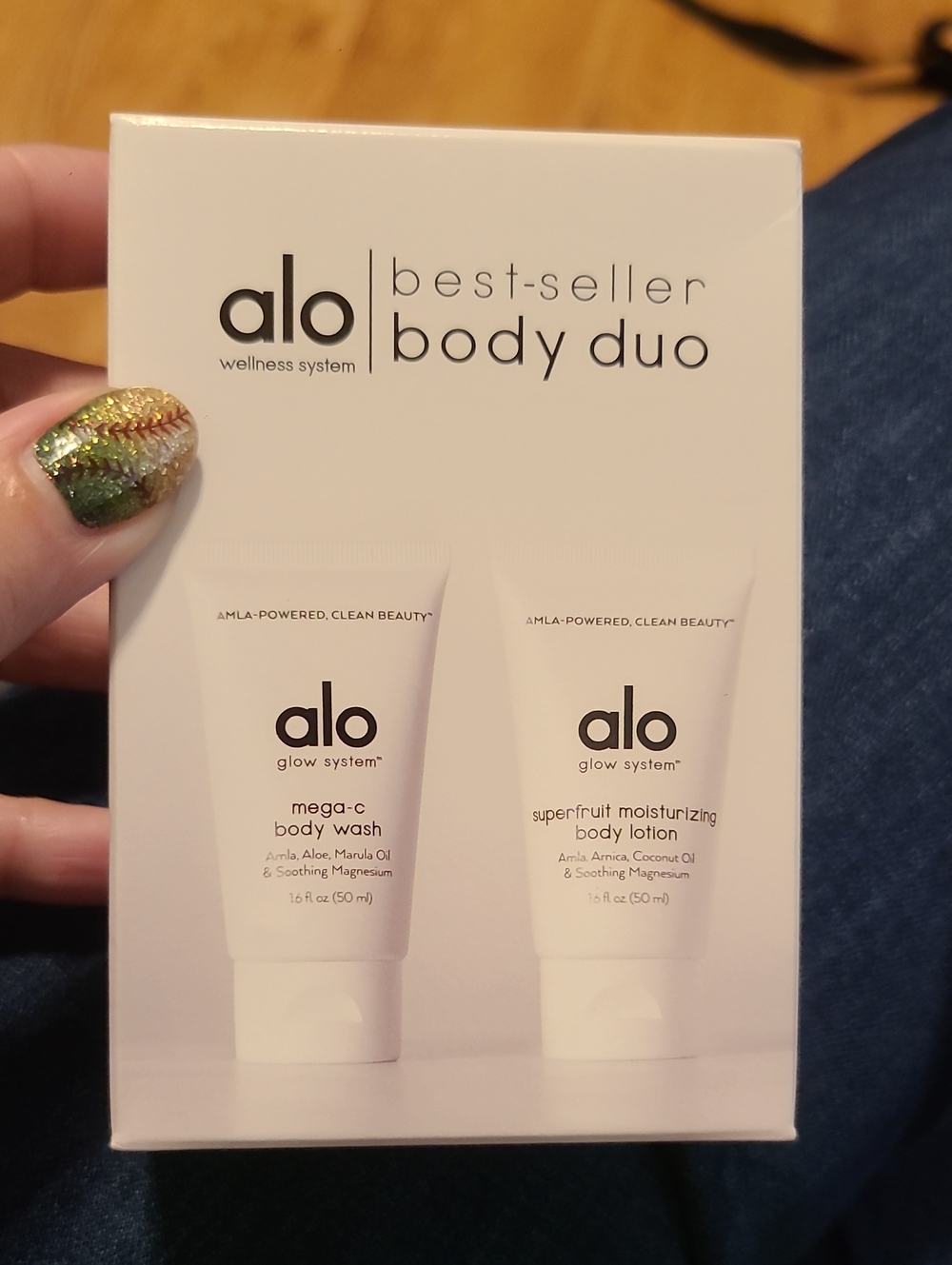 Alo Wellness System Best-Seller Mini Duo Body Wash + Lotion NEW